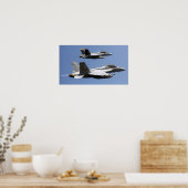 Poster Super Hornet F/A-18F (Cuisine)