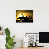 Poster Super Hornet F/A-18F (Bureau à domicile)