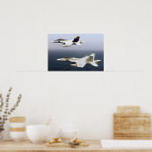 Poster Super Hornet F/A-18F (Cuisine)