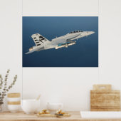 Poster Super Hornet F/A-18F (Cuisine)