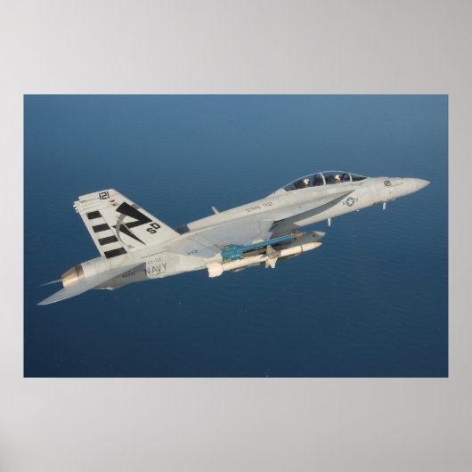 Poster Super Hornet F/A-18F (Devant)