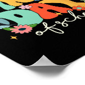 Poster Super Joyeux Premier Jour D'École Retour À L'École (Coin)