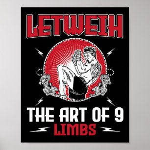 Poster Super Lethwei Boxing Outfit Kick Mixed martial art