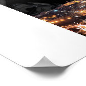 Poster Super Lune de Sang de Sukkot 2015 - 2 (Coin)