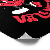 Poster Super Mama Est Mon Saint Valentin Mignonne Coeur G (Coin)