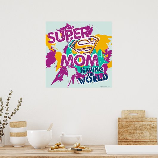 Poster Super Maman sauve le monde (Cuisine)
