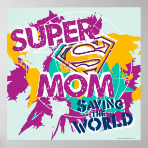 Poster Super Maman sauve le monde