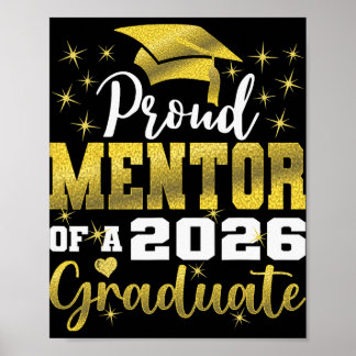 Poster Super Mentor Fier De La Promotion 2026 Des Diplômé