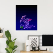Poster Super Metroid Ridley SNES (Bureau à domicile)