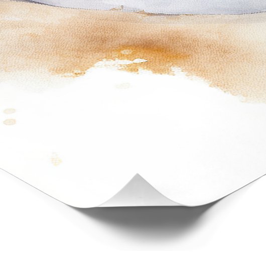 Poster Super mignon ange couchant chiot maltais chien 002 (Coin)