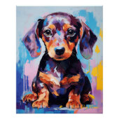 Poster Super mignon Chien Chien Chien Puppy 002 - Xeno Lu (Devant)