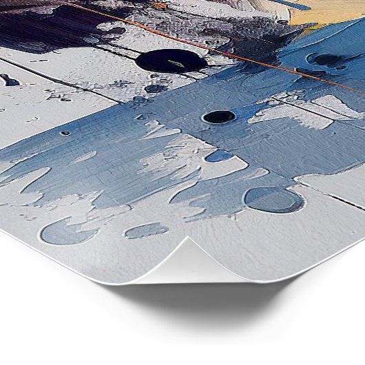 Poster Super mignon Chien Maltais Puppy 005 - Xeno Lucilf (Coin)