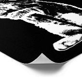 Poster Super mignon Faucheuse Chat Mort Chat Drôle Grim R (Coin)