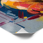 Poster Super mignon Golden Retriever Chien Chien Chien Ch (Coin)