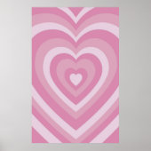 Poster Super mignon Rose Powerpuff filles amour Patter de (Devant)