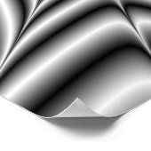 Poster Super Nova en noir et blanc (Coin)