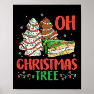 Poster Super Oh Christmas Tree Cakes Debbie Becky Jen Ca