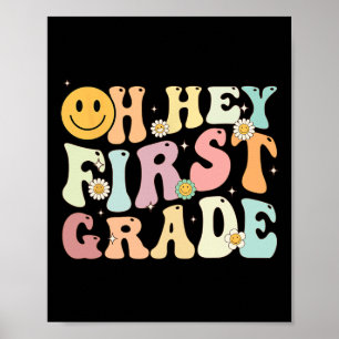 Poster Super Oh Hey 1ère Première Année Retour À L'École