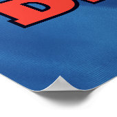 Poster Super Papa Modèle photo (Coin)