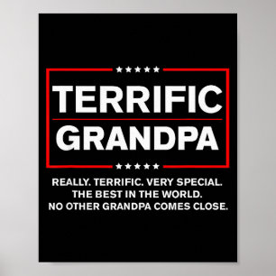 Poster Super Papy - Campagne drôle de Donald Trump