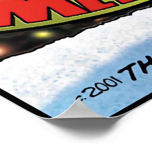 Poster Super Père Noël (Coin)