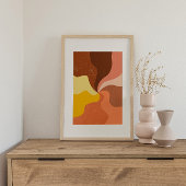 Poster Super psychédélique rétro