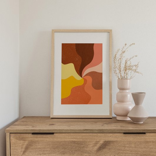 Poster Super psychédélique rétro