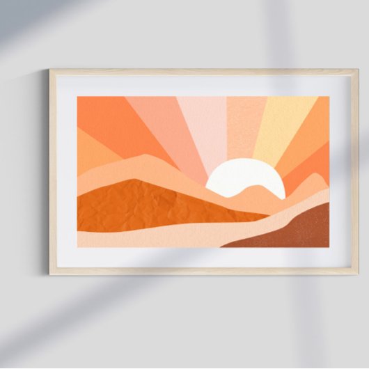 Poster Super psychédélique rétro