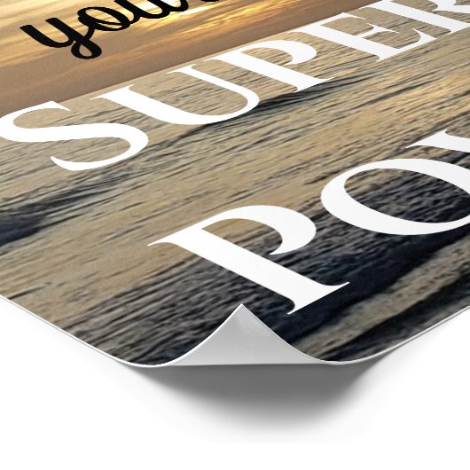 Poster Super puissance (Coin)