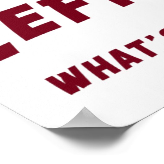 Poster Super puissance à main gauche (Coin)