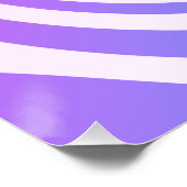 Poster super Purple Rose Blue (Coin)