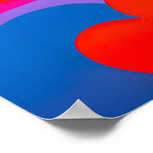 Poster Super Retro Chic Afro Floral Pop Art (Coin)