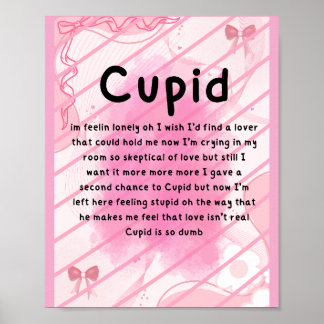 Poster 💗🎀 Super Rose Cupidon 💕✨