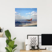 Poster Super Sabre F-100 (Bureau à domicile)