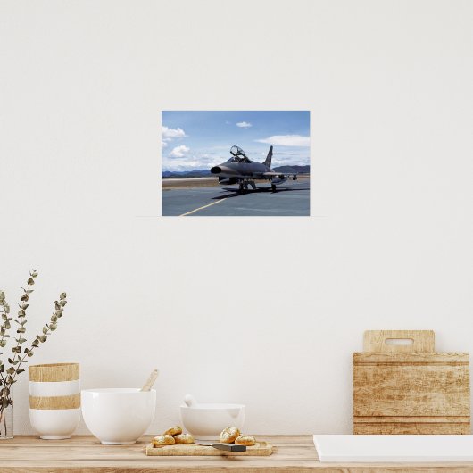 Poster Super Sabre F-100 (Cuisine)