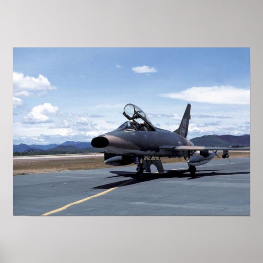 Poster Super Sabre F-100 (Devant)