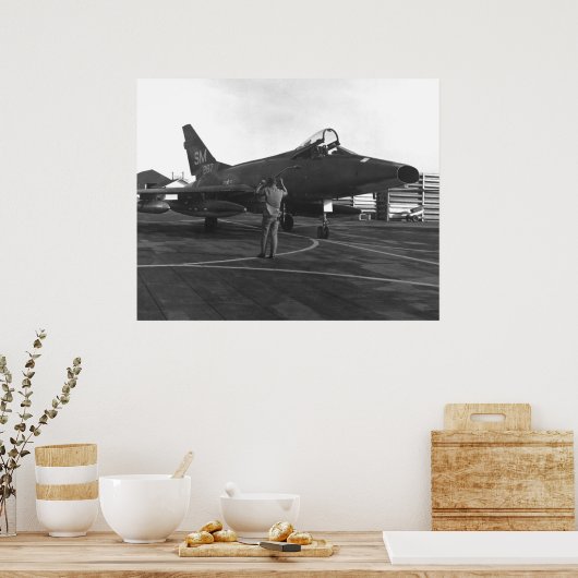 Poster Super Sabre F-100 (Cuisine)
