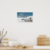 Poster Super Sabres F-100 (Cuisine)