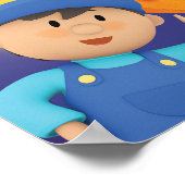 Poster Super Simple Caractères Festive Anniversaire (Coin)