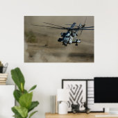 Poster Super Stallion CH-53E (Bureau à domicile)