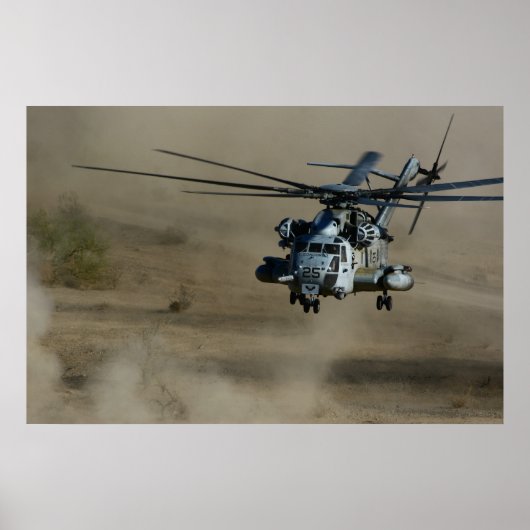 Poster Super Stallion CH-53E (Devant)