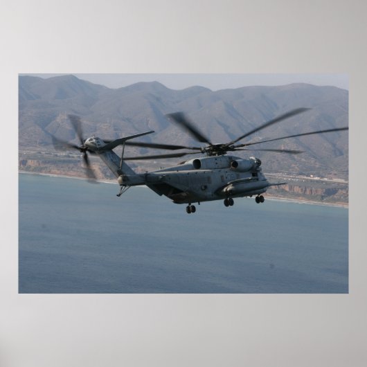 Poster Super Stallion CH-53E (Devant)