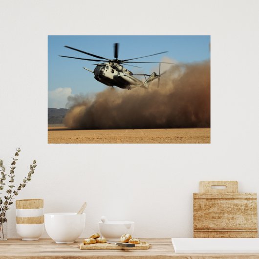 Poster Super Stallion CH-53E (Cuisine)