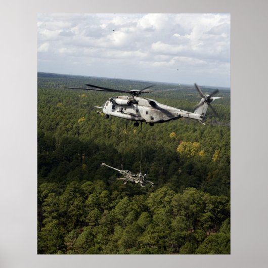 Poster Super Stallion CH-53E (Devant)