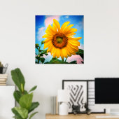 Poster Super Sunflower (Bureau à domicile)