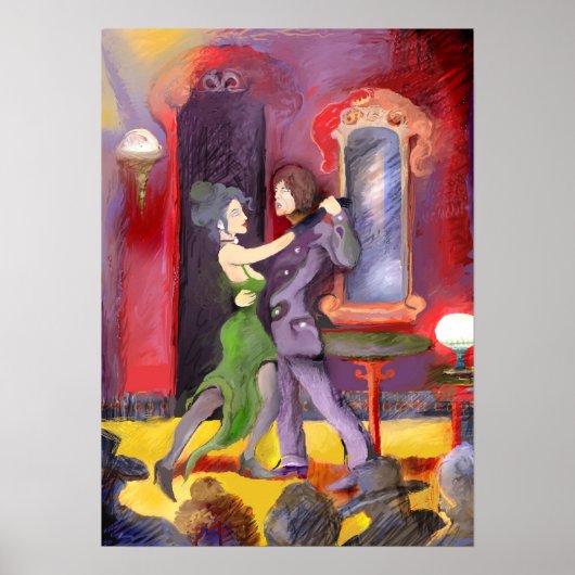 Poster ** Super Tango ** (Devant)