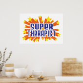 Poster Super thérapeute (Cuisine)