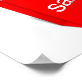 POSTER SUPER VENTE SAC DE COMMERCE (Coin)