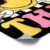 Poster Super Vous Avez Ce Smile Face Testing Day Enseigna (Coin)