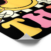 Poster Super Vous Avez Ce Smile Face Testing Day Enseigna (Coin)